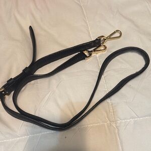 Michael Kors Black with Gold Hardware Adjustable Purse Strap.